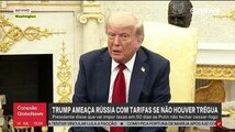 Imagem de capa para Trump anuncia envio de armamentos avançados, incluindo o sistema Patriot, para Ucrânia