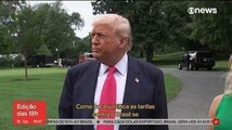 Imagem de capa para Trump investiga Rua 25 de Março por produtos falsificados e ausência de proteção à propriedade intelectual