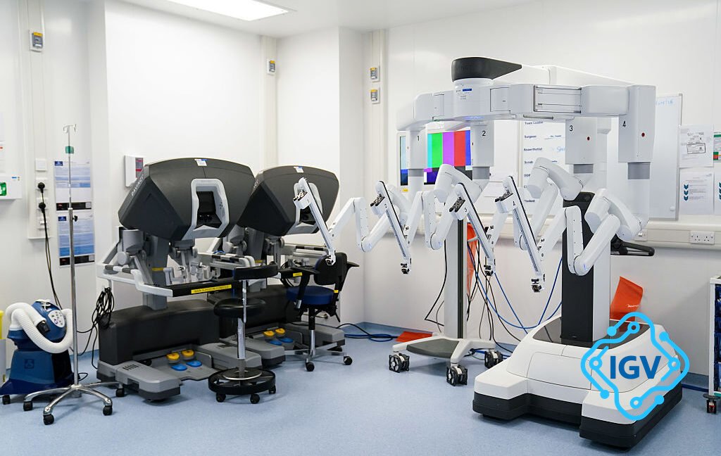 Imagem de capa para Cirurgia robótica com IA: Descubra como um sistema de inteligência artificial revolucionou procedimentos cirúrgicos