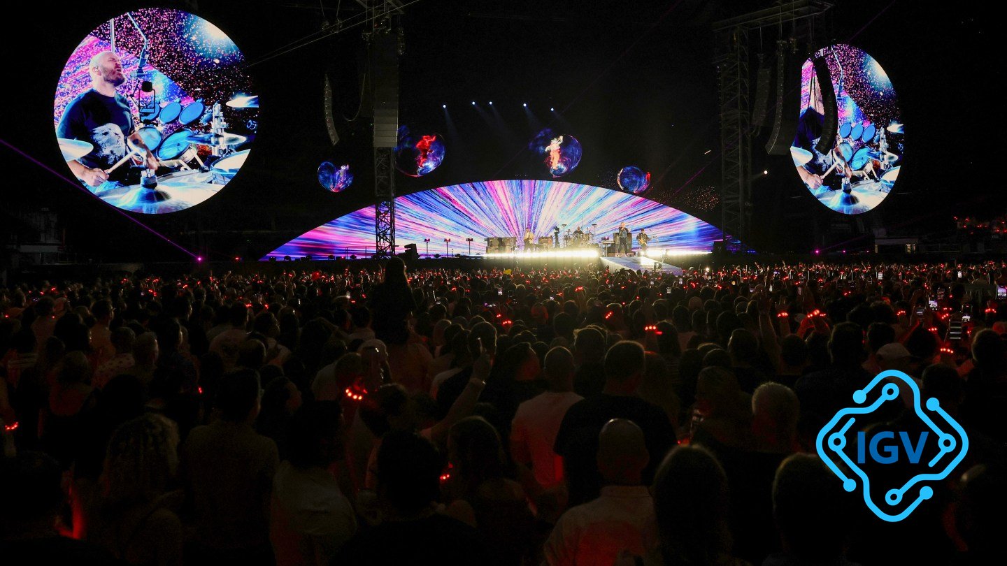 Imagem de capa para Chris Martin Adverte Fãs Que Podem Ser Flagrados No Jumbotron Durante Show Do Coldplay