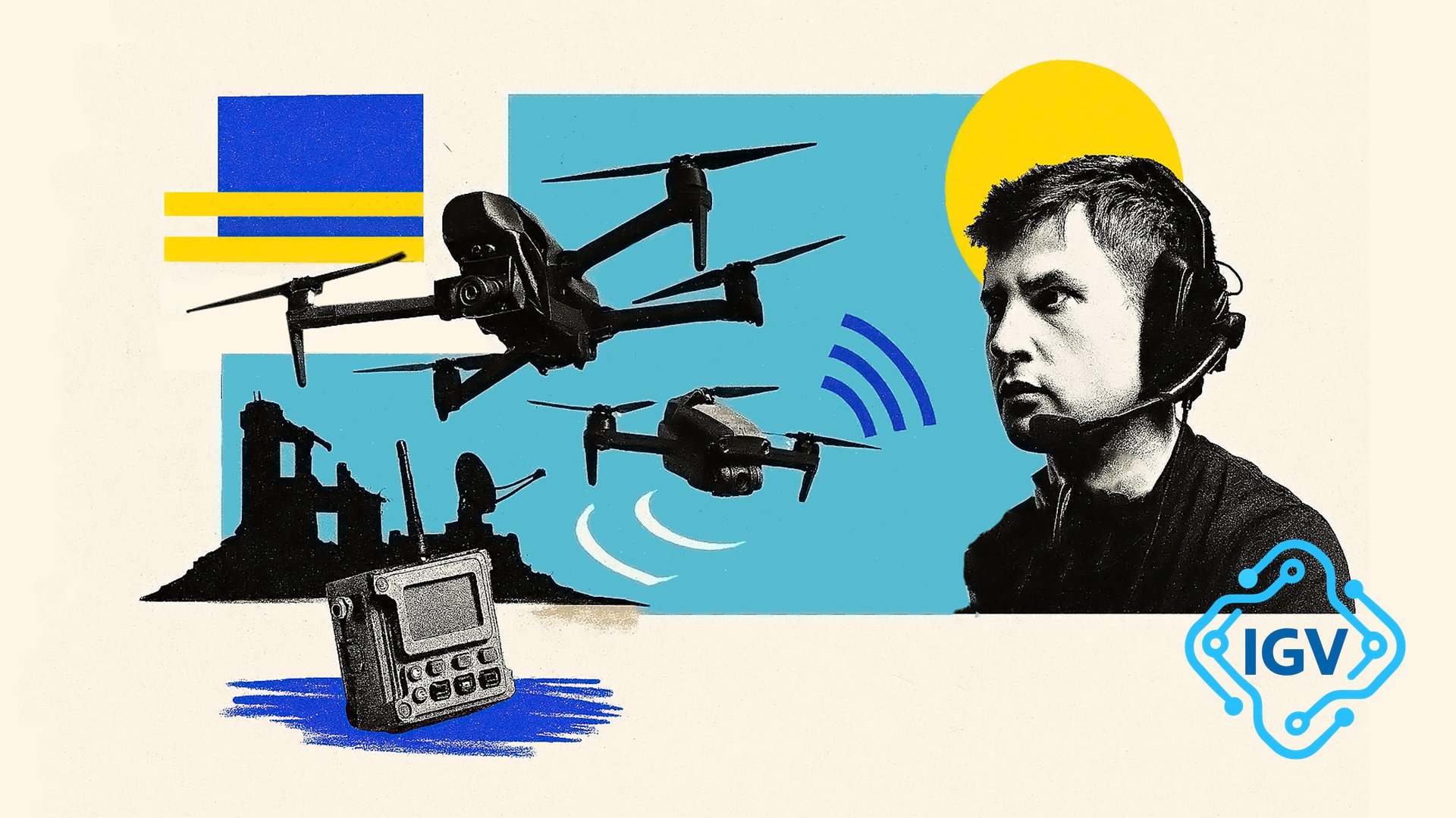Imagem de capa para Ucranianos criam drones sem GPS: uma revolução na guerra moderna