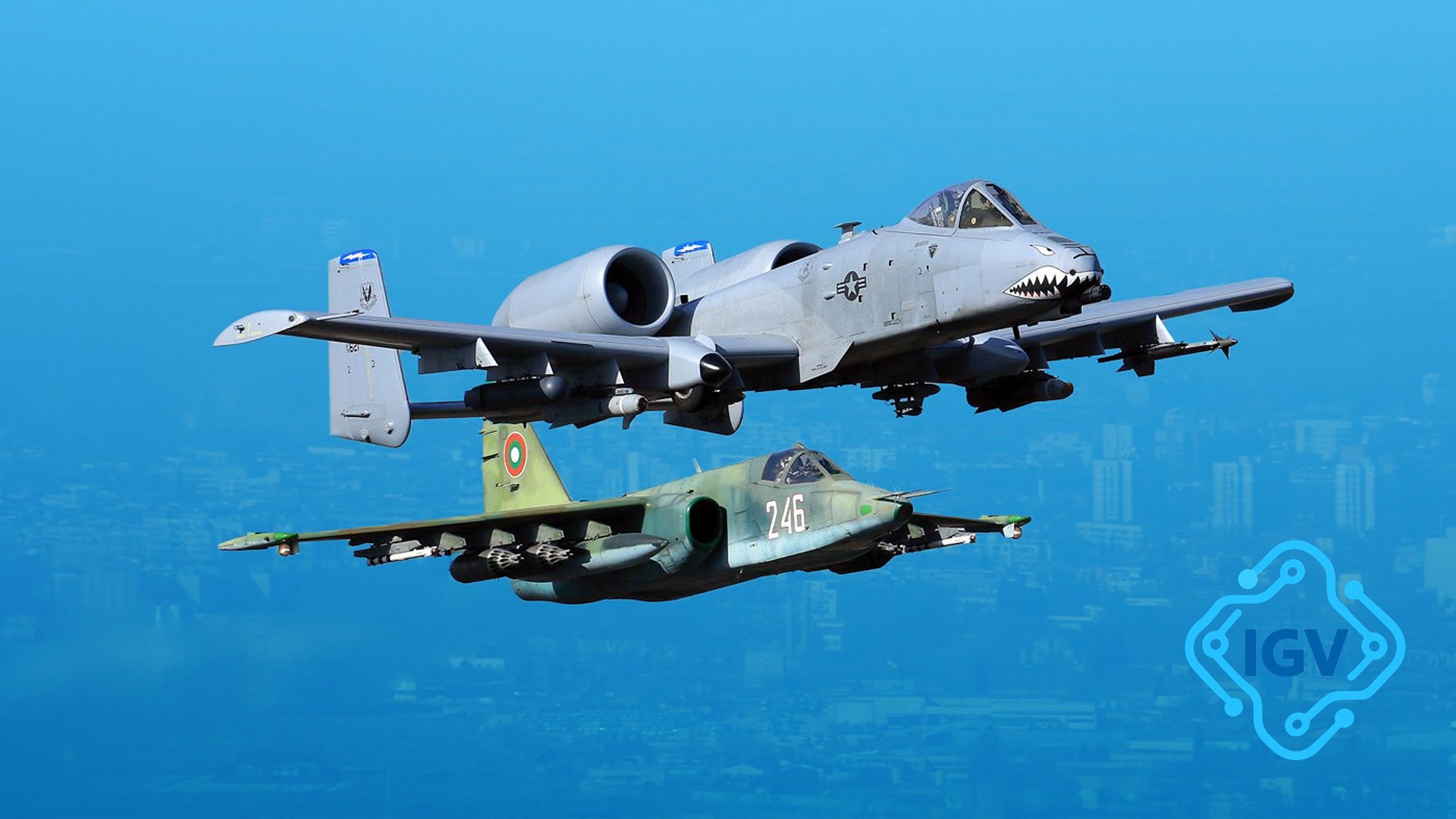 Imagem de capa para A-10 vs SU-25: Confronto Aéreo que Define a Guerra Moderna