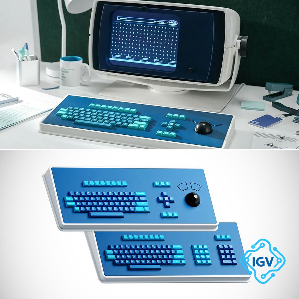 Imagem de capa para Teclado Mecânico Inspired by Severance: Conheça o MDR Dasher da Atomic Keyboard