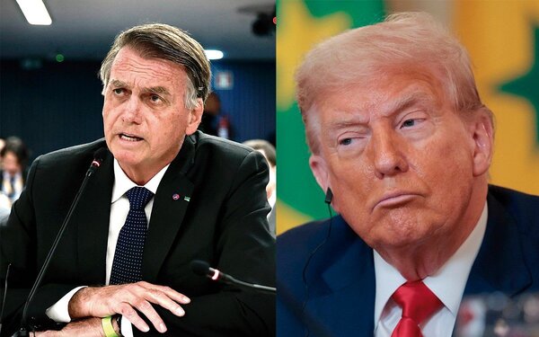 Imagem de capa para Bolsonaro culpa tarifaço de Trump por anistia e mina esforços de aliados contra Lula