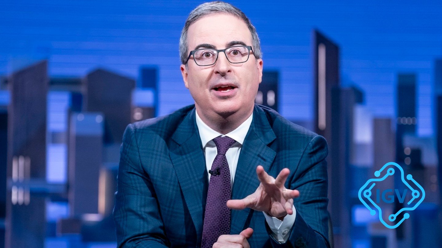 Imagem de capa para John Oliver chama cancelamento do 'The Late Show' de Stephen Colbert de 'trágico'