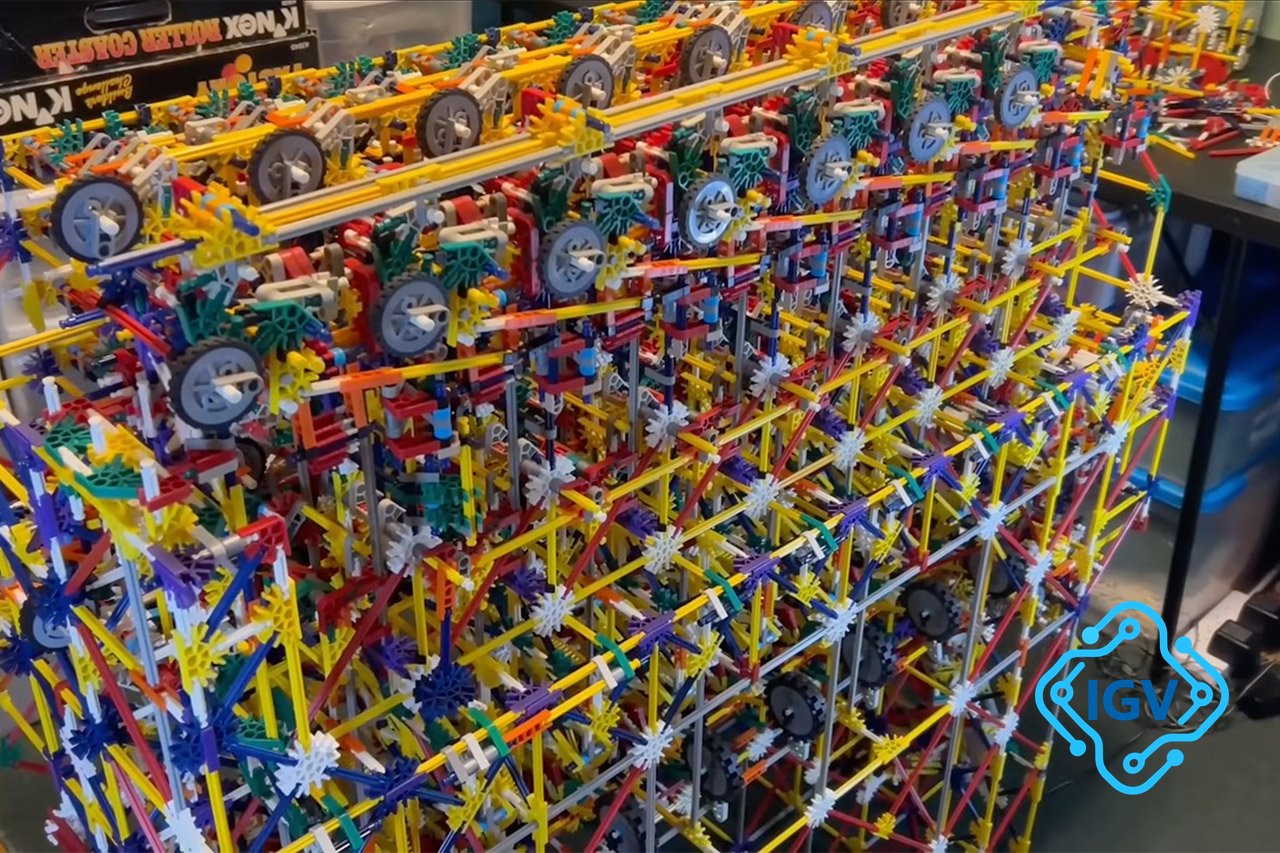Imagem de capa para Computador Mecânico 8-Bit: Uma Maravilha Construída com K’NEX