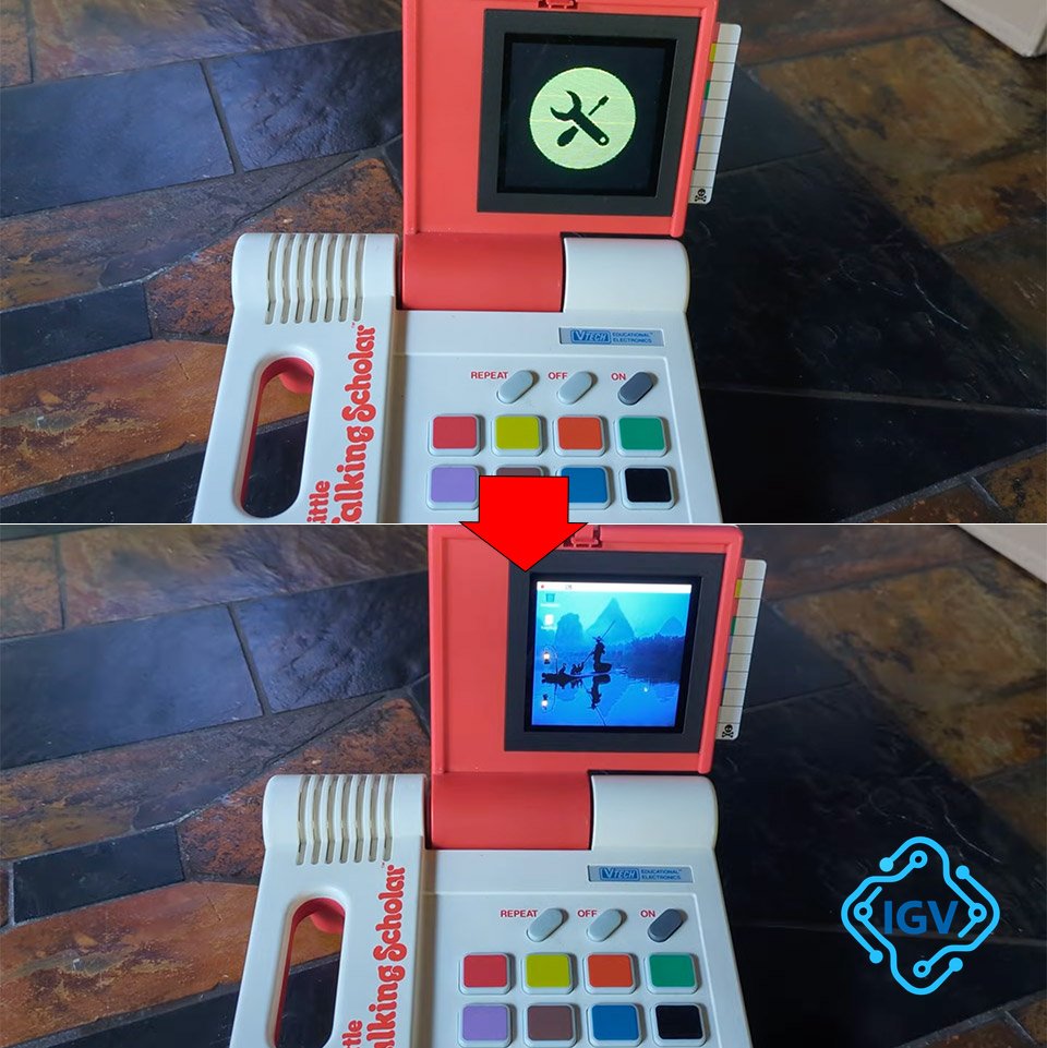 Imagem de capa para Caixa de Brinquedo dos anos 80 se Transforma em Computador Móvel