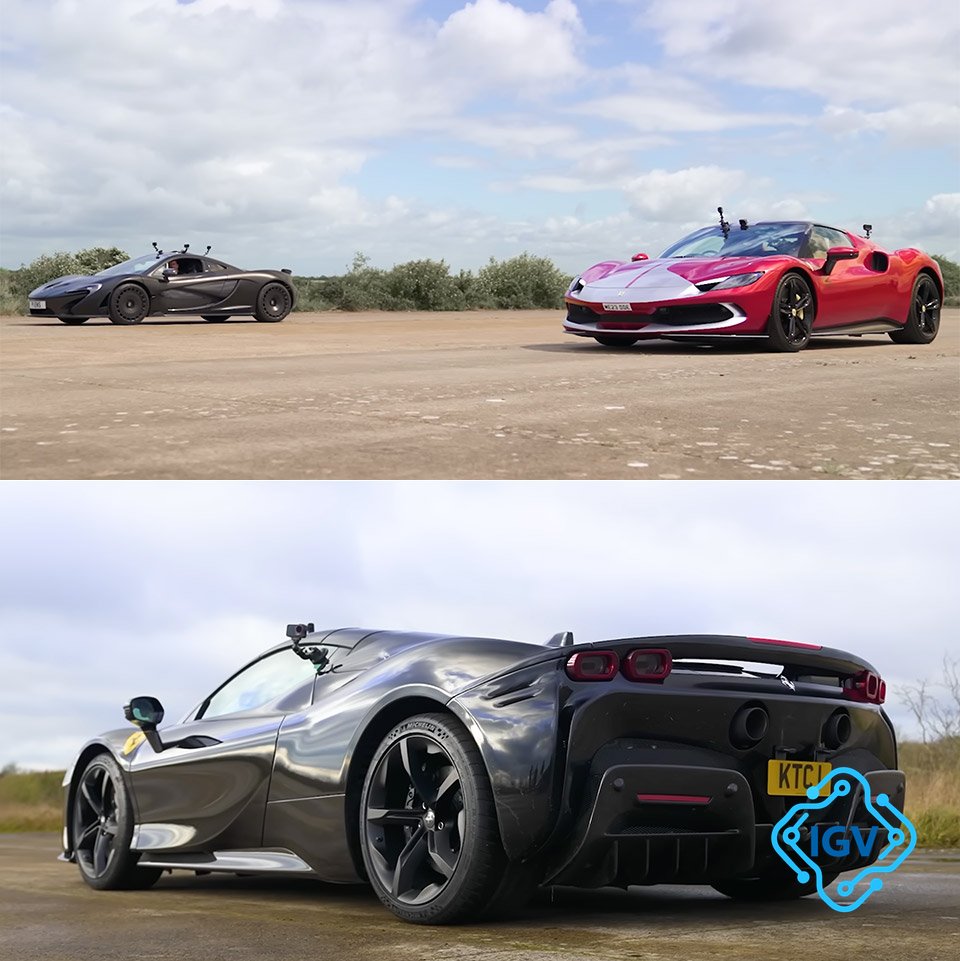 Imagem de capa para Ferrari 296 GTB vs McLaren P1: Confronto de Força e Velocidade